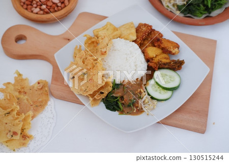 Indonesian Street Food Style Dish 130515244
