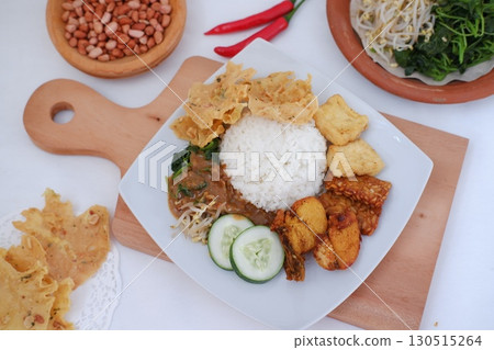 Indonesian Street Food Style Dish Indonesian Street Food Style Dish 130515264