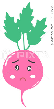 cute and minimal beetroot with sad face cute and minimal beetroot with sad face 130515359