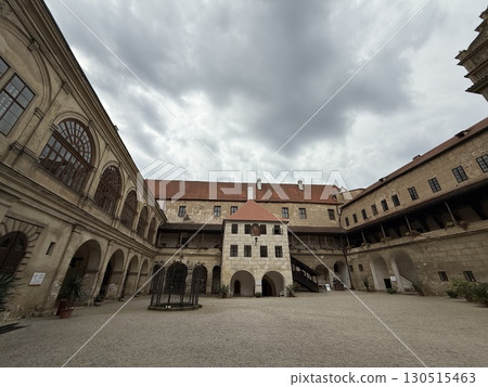 The castle Horsovsky Tyn founded in the half of the 13th century. In 1547, it was rebuilt into a monumental renaissance castle.  130515463