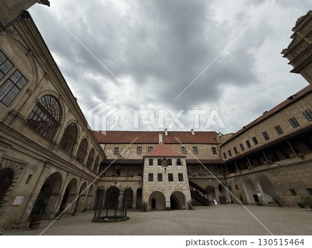 The castle Horsovsky Tyn founded in the half of the 13th century. In 1547, it was rebuilt into a monumental renaissance castle.  130515464