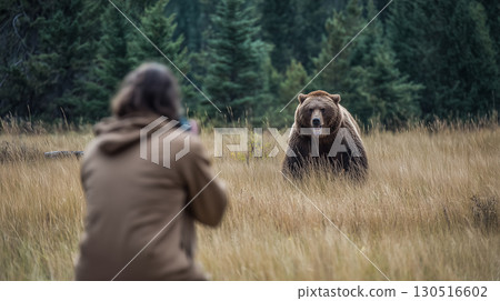 描繪人類社會與野生動物衝突的標誌性圖像 130516602