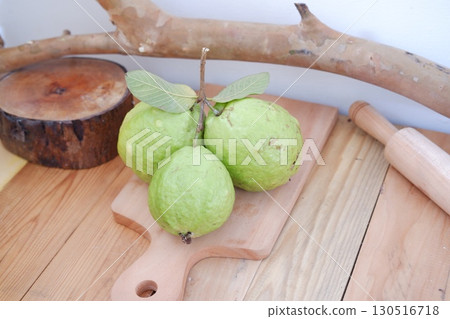 Healthy Tropical Guava Fruit Bunch 130516718