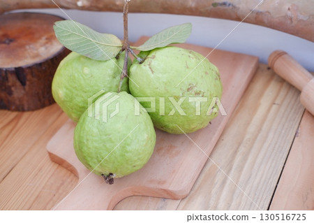 Healthy Tropical Guava Fruit Bunch 130516725