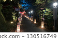 Lanterns and road at night 130516749