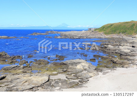 Mt. Fuji seen from Miura Peninsula Mt. Fuji seen from Miura Peninsula 130517297