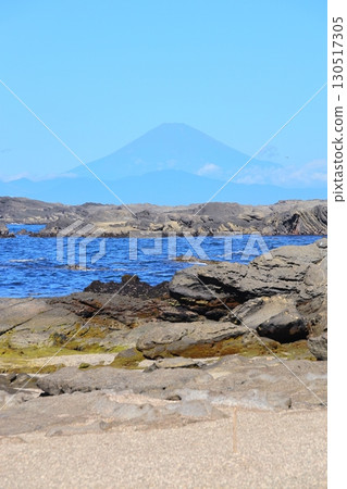 從三浦半島看到的富士山 130517305