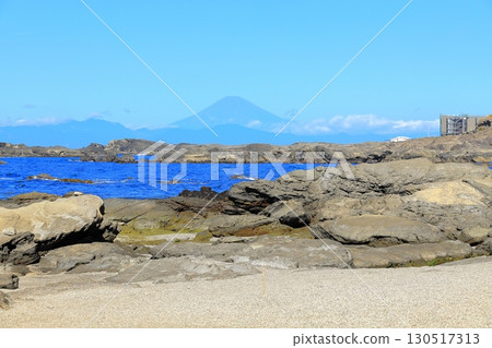 Mt. Fuji seen from Miura Peninsula 130517313