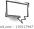 American comic style speech bubble 130517947