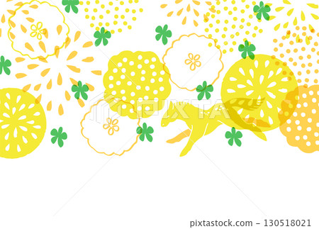 馬年新年賀卡模板 130518021