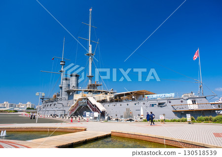 Mikasa Park, Yokosuka City, Kanagawa Prefecture, Mikasa Memorial Ship 130518539