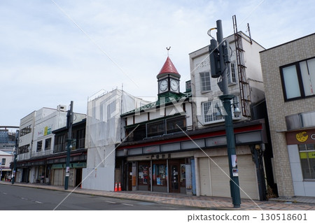 舊一戶鐘錶店和土手町商店街 舊一戶鐘錶店和土手町商店街 130518601