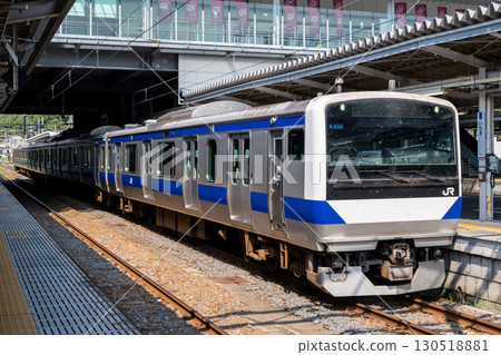 【磐城站】常磐線等待出發的普通列車 130518881