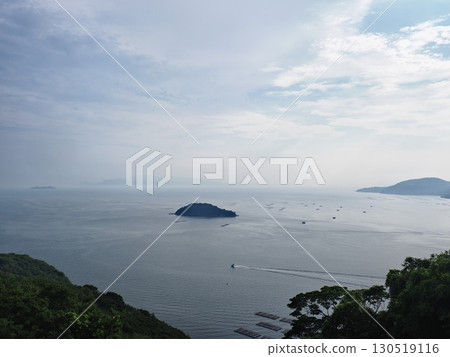 2025年夏天從萬葉岬眺望播磨海 2025年夏天從萬葉岬眺望播磨海 130519116
