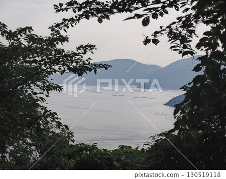 View of the Harima Sea from Cape Manyo in the summer of 2025 130519118