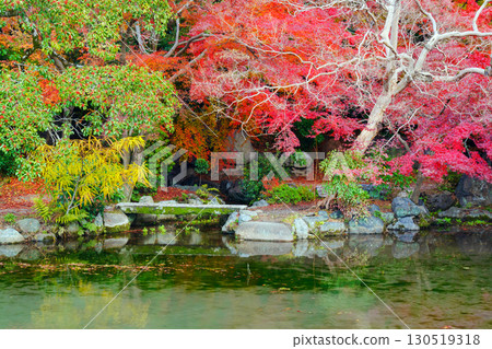 Kyoto Shosei-en Garden: Engetsuchi Pond and Tanpu Valley 130519318