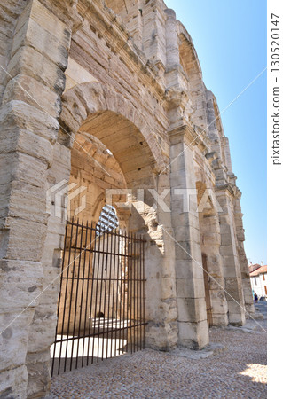 The Roman Amphitheater in Arles, France (photographed on August 13, 2025) 130520147