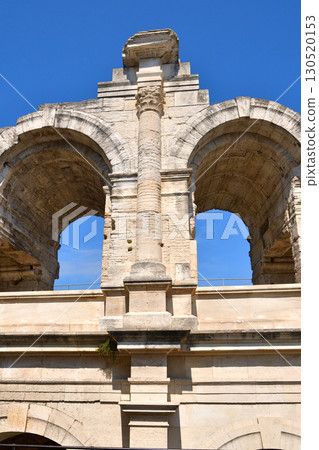 The Roman Amphitheater in Arles, France (photographed on August 13, 2025) 130520153