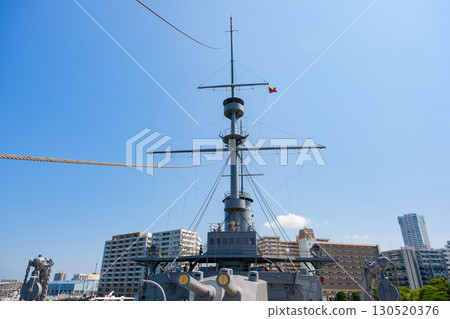 神奈川縣橫須賀市三笠公園，三笠紀念艦前桅 130520376