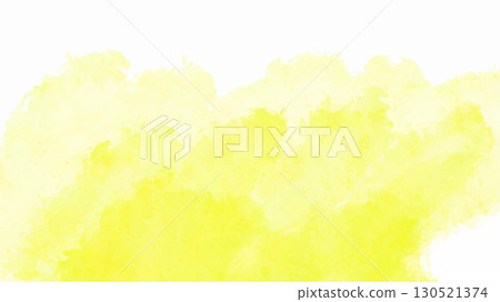 Yellow watercolor background with copyspace for your design. vector. Yellow watercolor background with copyspace for your design. vector. 130521374