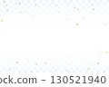 Japanese-style background with scattered gold and silver foil 130521940