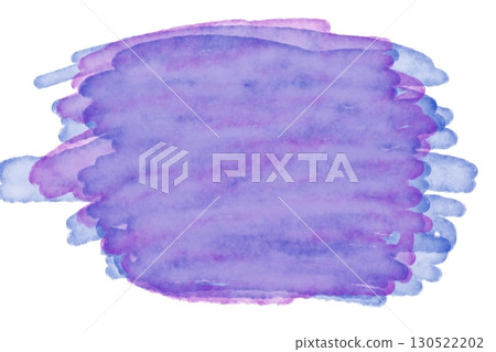Stain blue and purple watercolor stain texture isolated on white background Stain blue and purple watercolor stain texture isolated on white background 130522202