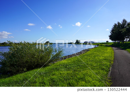 從某個地點看到的篠津湖 從某個地點看到的篠津湖 130522444