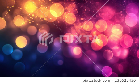 Festive Bokeh Lights Background. 130523430