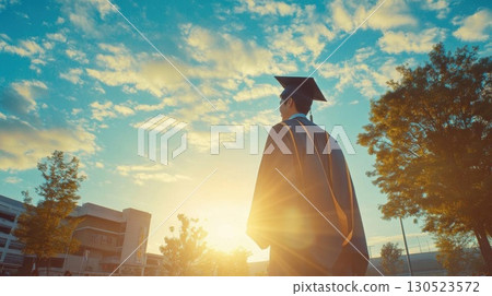 Graduate at Sunset Campus. 130523572