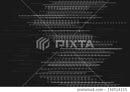 Glitch digital pixel noise, damage corrupted signal. Cyberpunk digital texture. Disintegration video effect. Tv screen background. Video rewind texture no signal  130524155