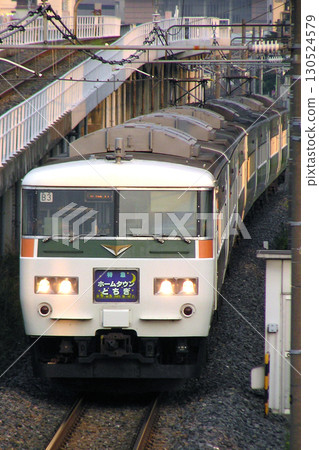 Utsunomiya Line Limited Express Hometown Tochigi (185 series train) 130524579