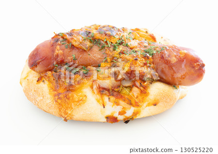 美味的起司莎莎醬法蘭克麵包 美味的起司莎莎醬法蘭克麵包 130525220