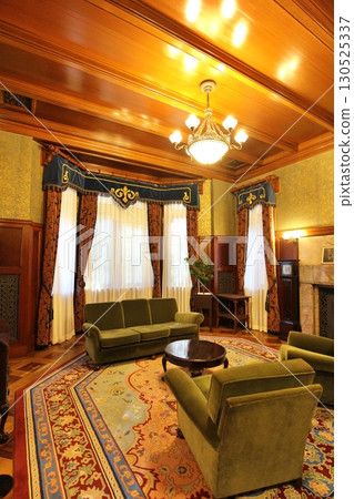 Tokyo: Study on the second floor of the Western-style building of the former Maeda family residence in Komaba Park 130525337