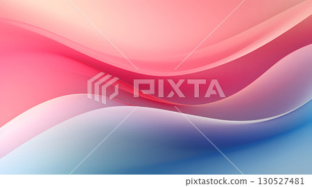 Smooth flowing gradient background with pastel tones and soft curves. Perfect for web design, posters, and presentation visuals. 130527481