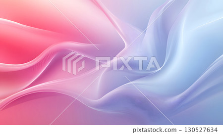 Smooth flowing gradient background with pastel tones and soft curves. Perfect for web design, posters, and presentation visuals. 130527634