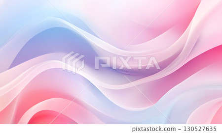Smooth flowing gradient background with pastel tones and soft curves. Perfect for web design, posters, and presentation visuals. 130527635