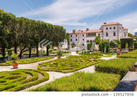 Historic Vizcaya Villa in Miami with Mediterranean-style architecture Historic Vizcaya Villa in Miami with Mediterranean-style architecture 130527856