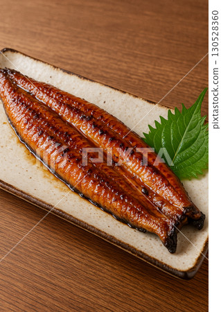 烤鰻魚的插圖 130528360