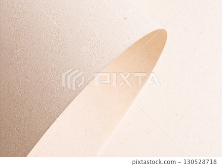 Designer paper texture, off-white, beige background with folded edge. Premium, modern, neutral tones Designer paper texture, off-white, beige background with folded edge. Premium, modern, neutral tones 130528718