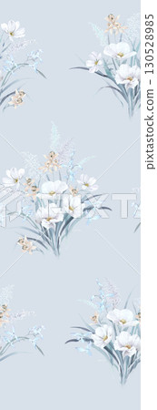 Varied Floral and Whimsical Patterned Decorative Paper Assortment 130528985