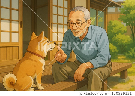 老人和他的狗說話 130529131