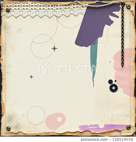Aged paper surface  130529559