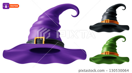 Halloween Witch Hat or Wizard Headwear 130530064