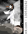 Yuki-onna Appears in the Snowstorm 130530282