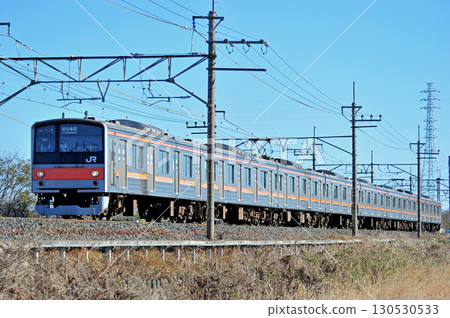 武藏野線 東川口～東浦與 JR東日本 205系M4列車（幕張） 130530533
