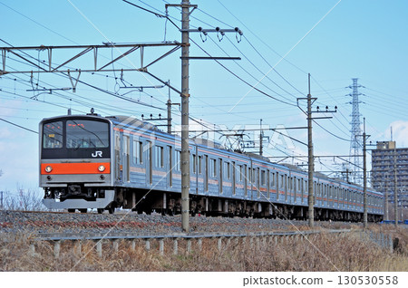 武藏野線 東川口 - 東浦與 JR 東日本 205 系列 M32 列車（幕張） 130530558