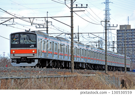 武藏野線 東川口 - 東浦與 JR 東日本 205 系列 M51 列車（幕張） 130530559