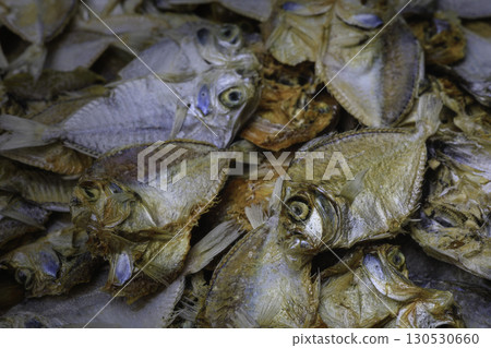Dried Fish Close-Up Dried Fish Close-Up 130530660