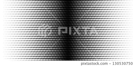 Diagonal halftone gradient background with black dots and lines creating abstract textured pattern 130530750