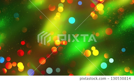 Bokeh with lights. Computer generated 3d render 130530814